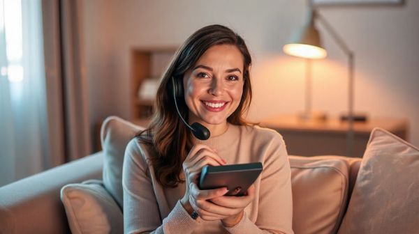 Les avantages de devenir conseiller en téléphone rose chez soi